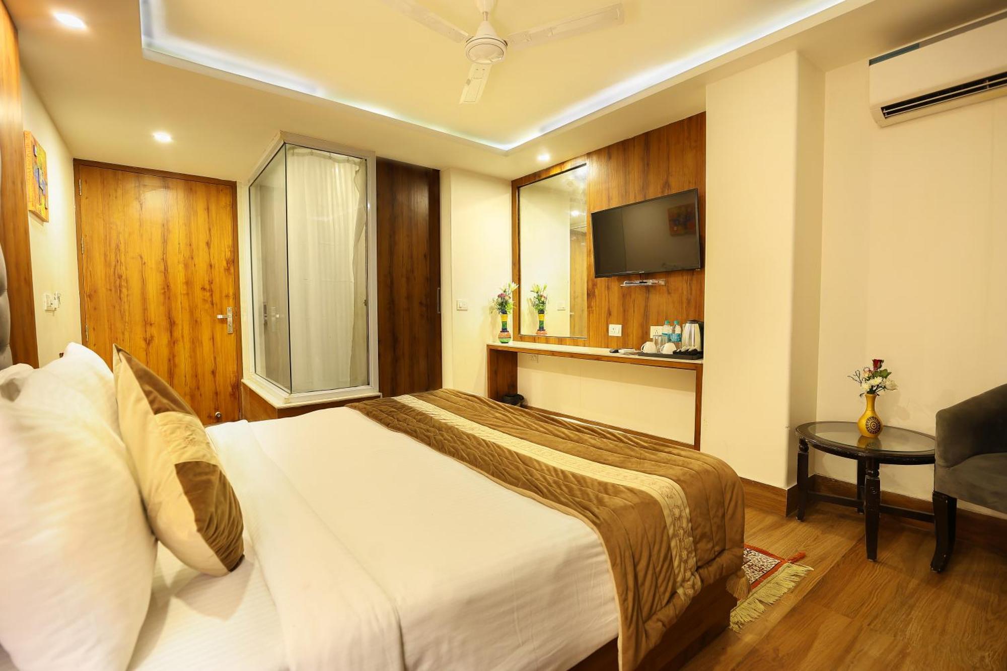 Hotel View - A Boutique Hotel New Delhi Exterior foto